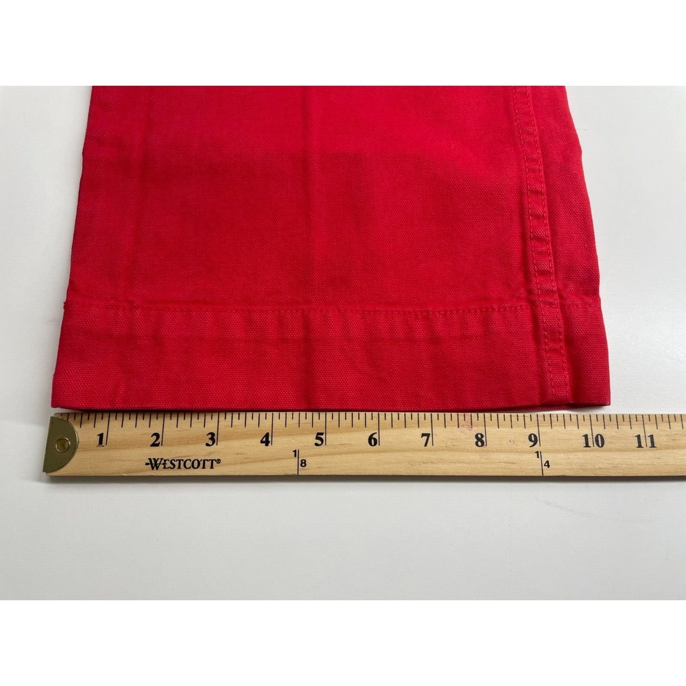 Reformation Pants Womens 26 Red Wide Leg New Cropped Cherry - Picture 11 of 12